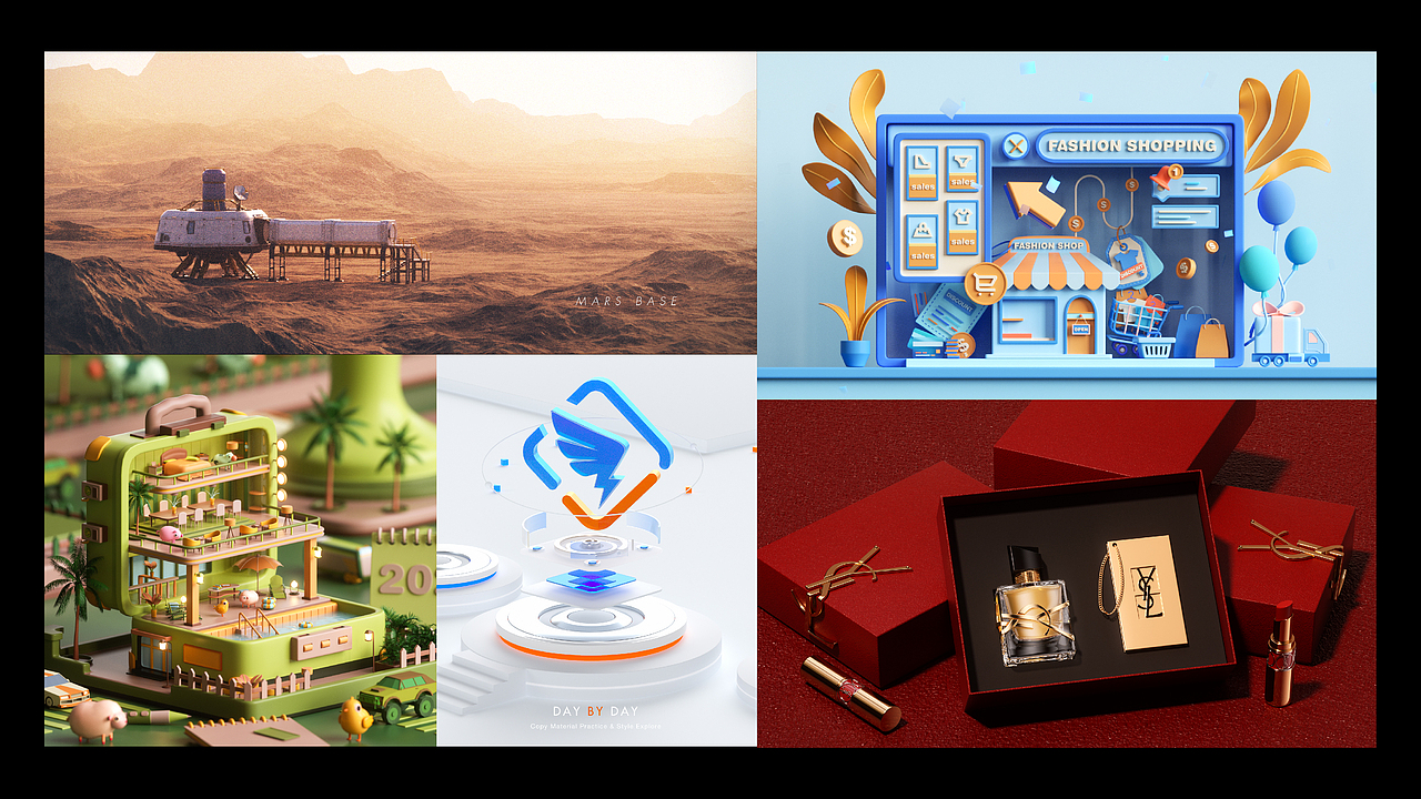 2022 | 个人作品集 · 3D&平面