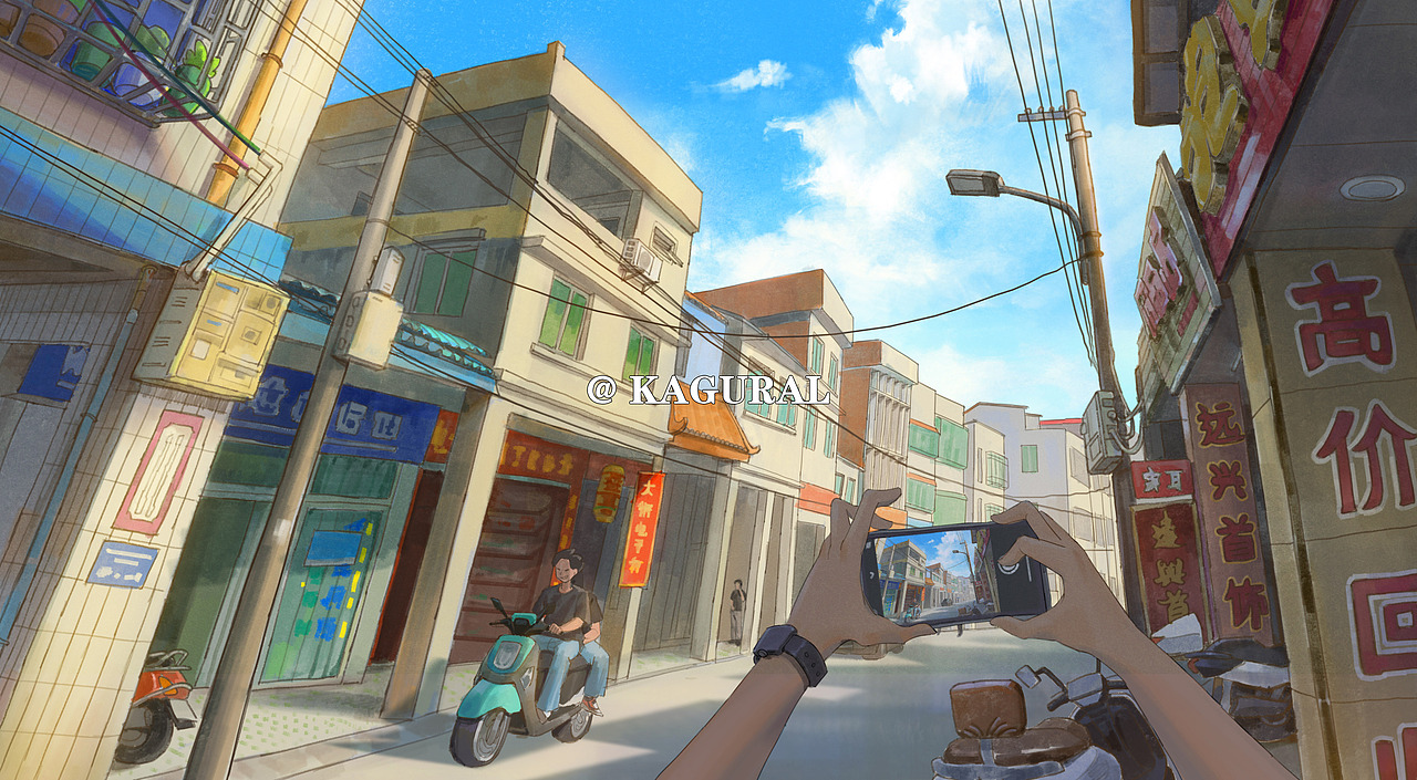 画老家的一些场景（图ZMzYzMTYxNjA4） - 创作习作 - 站酷设计师kaguraL原创素材 - 站酷ZCOOL