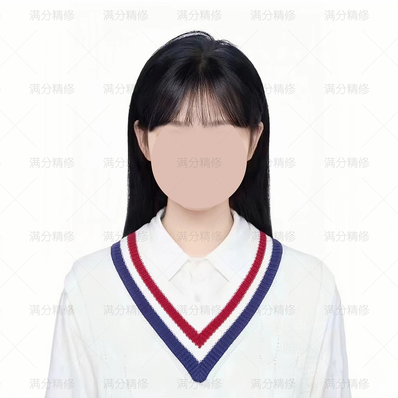 长直发 · 有刘海