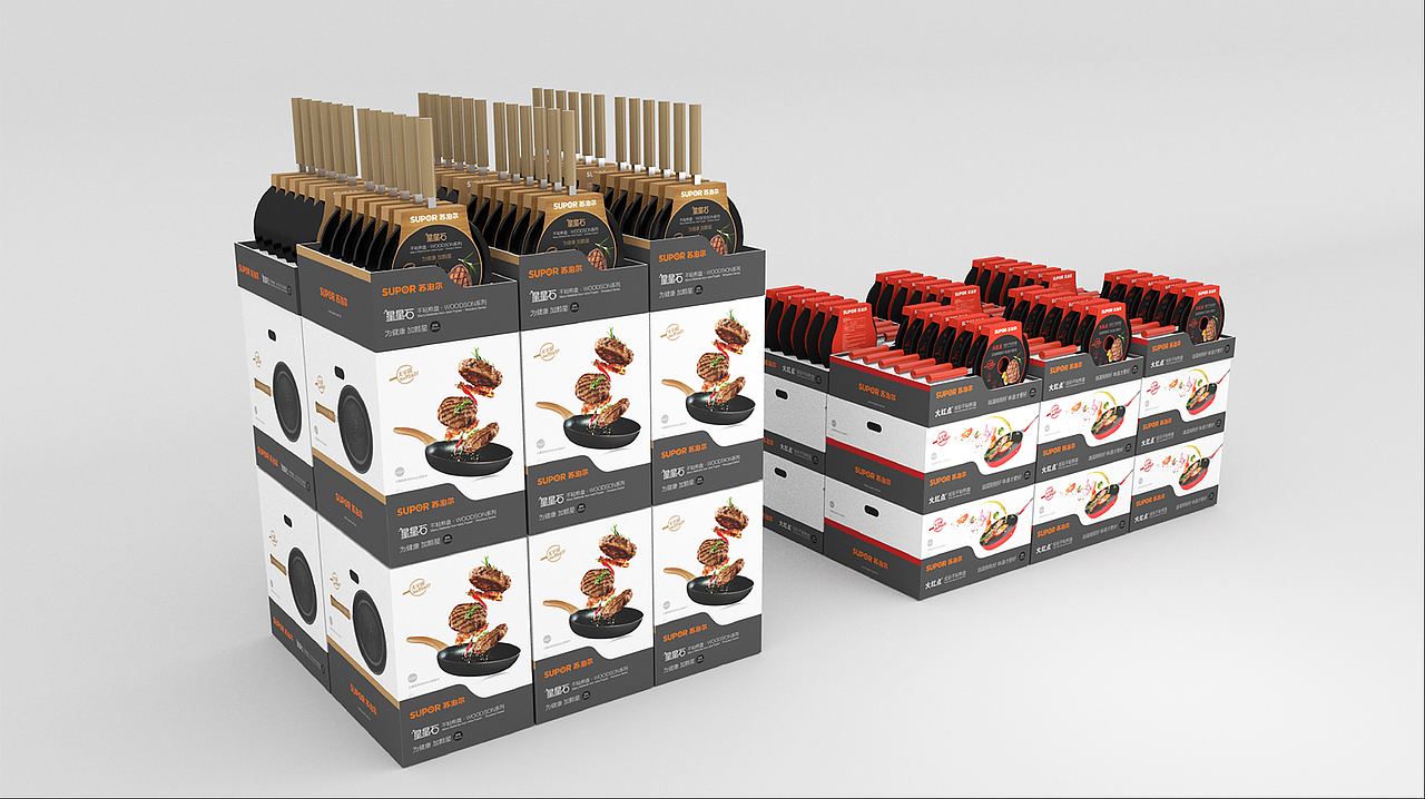 蘇泊爾-線下陳列PDQ視覺升級（圖ZMzAzMTkyODY0） - 宣傳物料 - 站酷設(shè)計師CL川流原創(chuàng)素材 - 站酷ZCOOL