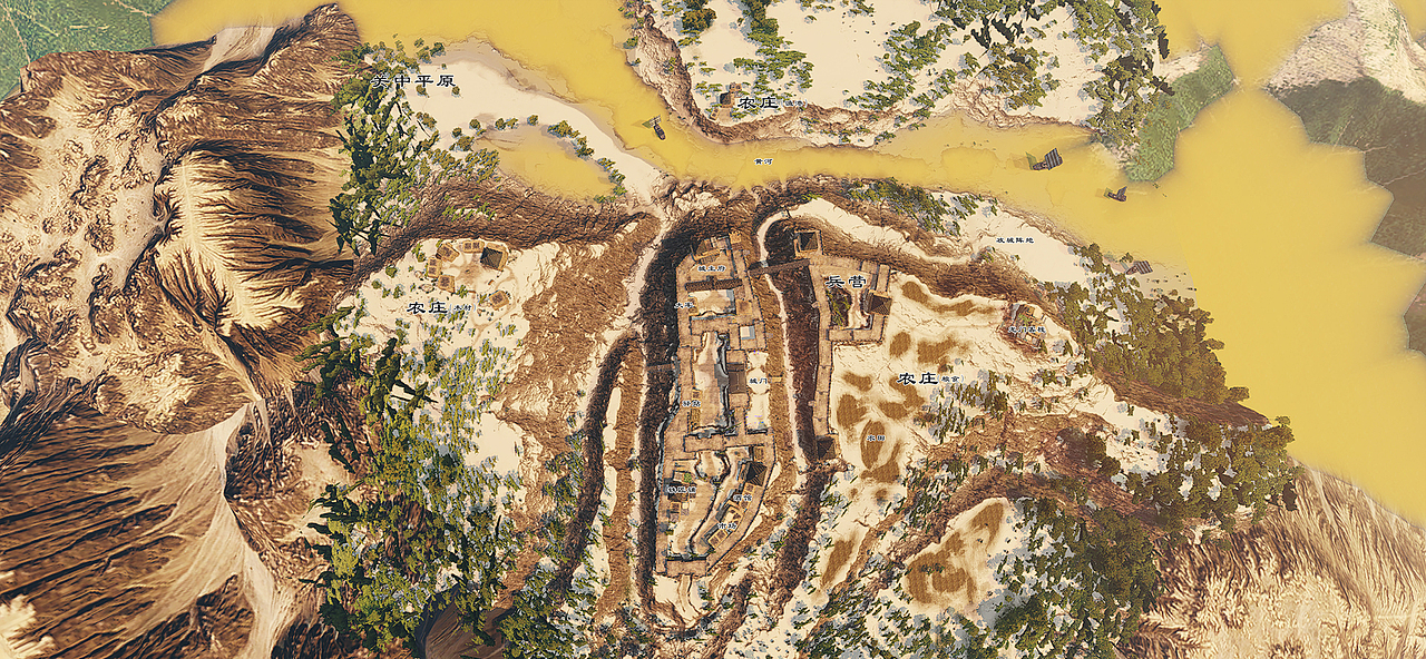 【衣谷三国概念设定】场景概念设定(一)