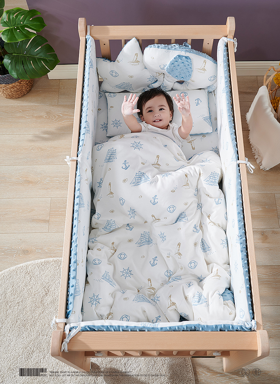 thanksbaby 婴儿床品7件套拍摄（图ZMzAwOTAwNDY0） - 产品摄影 - 站酷设计师觅影文创原创素材 - 站酷ZCOOL