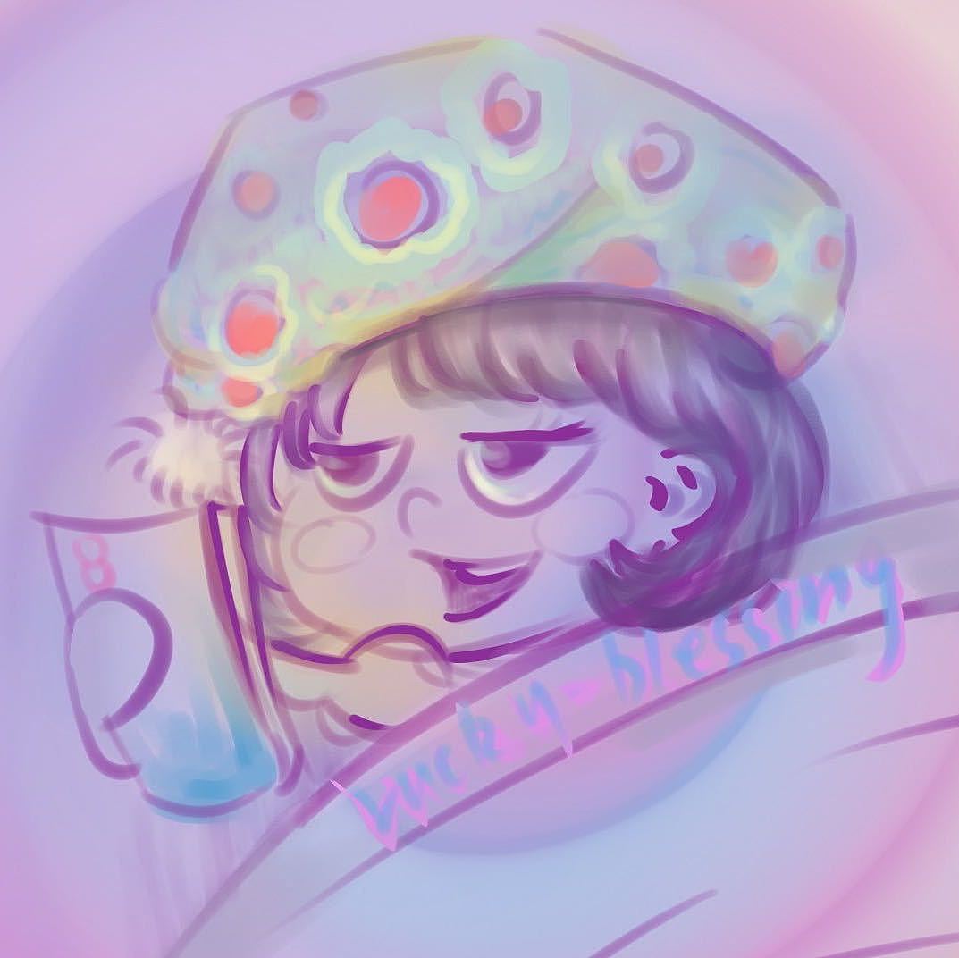 少女的日常（圖ZMzM5Mjc2MTI0） - 圖案 - 站酷設計師Luckyblessing原創(chuàng)素材 - 站酷ZCOOL