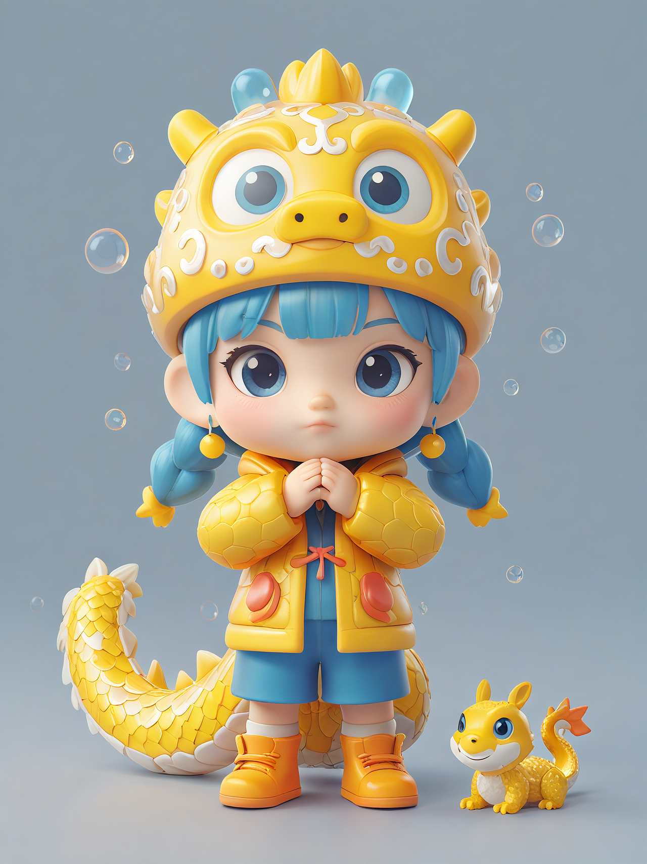 由WHEE生成的龙年守护神||一起成长~（图ZMzYwNDY5MDQw） - AI作品 - 站酷设计师好消息哇原创素材 - 站酷ZCOOL