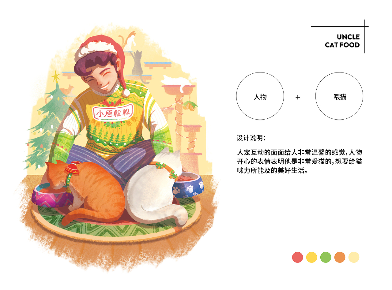 猫粮宠物食品包装插画第二弹（图ZMzM1OTE2MjI4） - 商业插画 - 站酷设计师设计师Ayuta原创素材 - 站酷ZCOOL