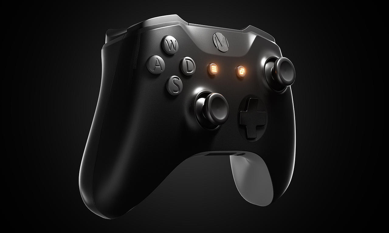 游戏手柄场景搭建