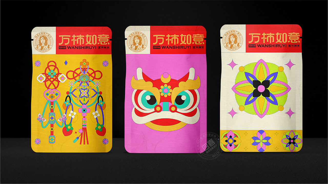 万柿如意-柿饼包装（图ZMzIxMDYzMTIw） - 包装 - 站酷设计师木子的向往原创素材 - 站酷ZCOOL