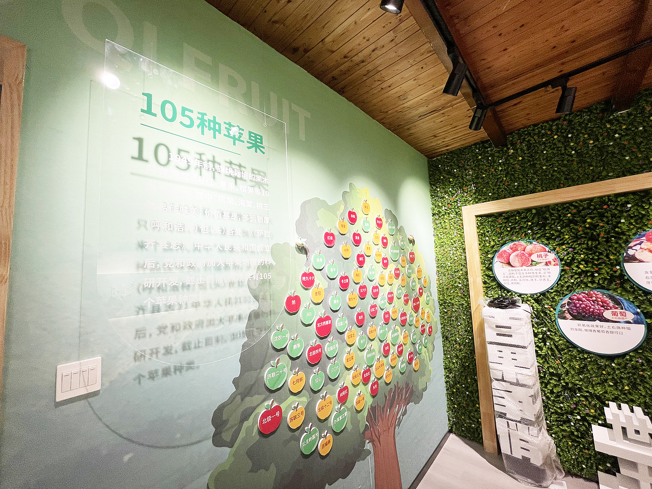 水果展厅落地完工照