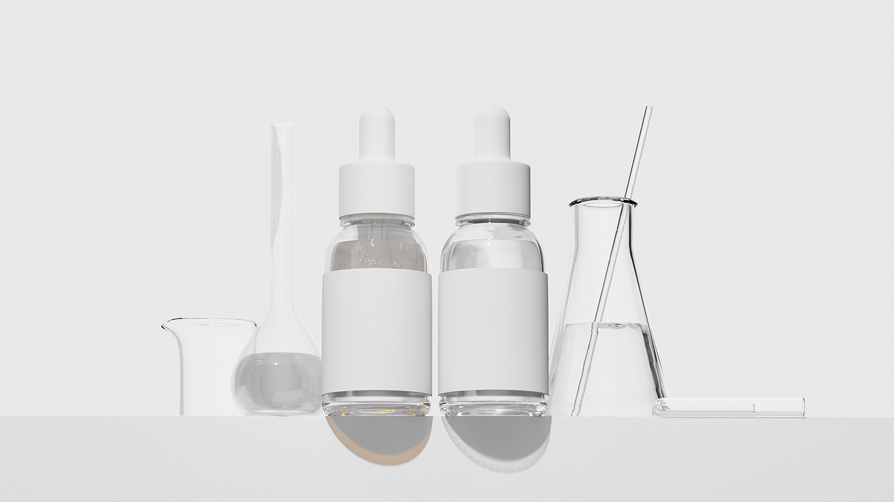 【植美悦ZMAYOO】化妆品包装盒·精华液建模渲染设计