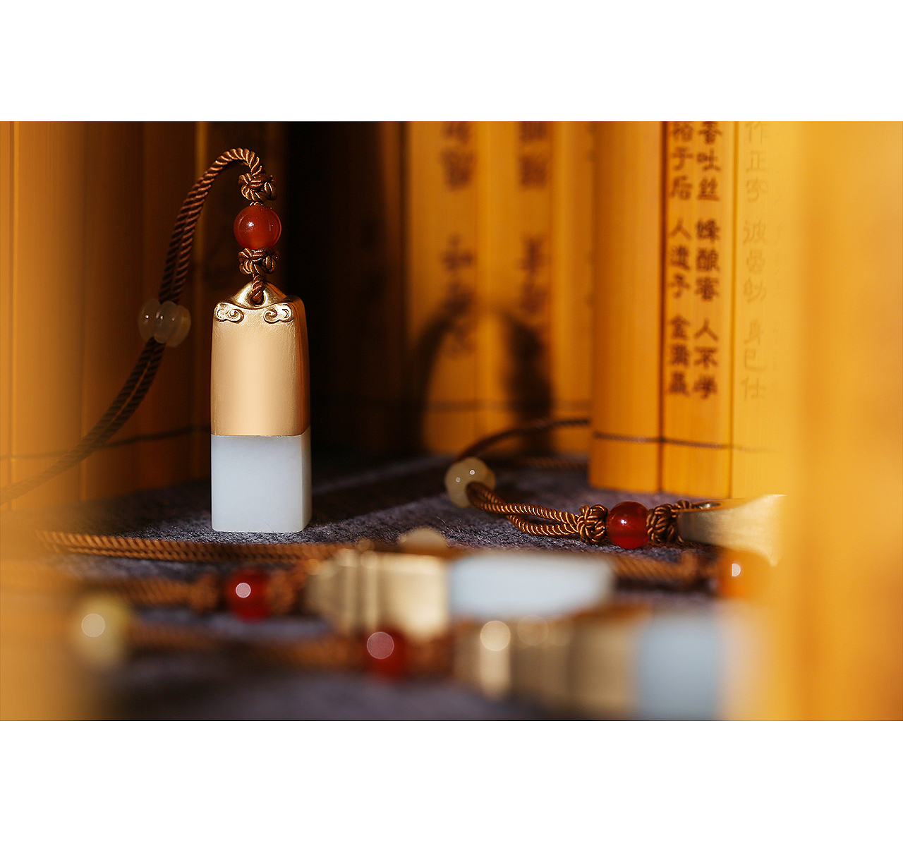 『玉器摄影系列』和田玉印章