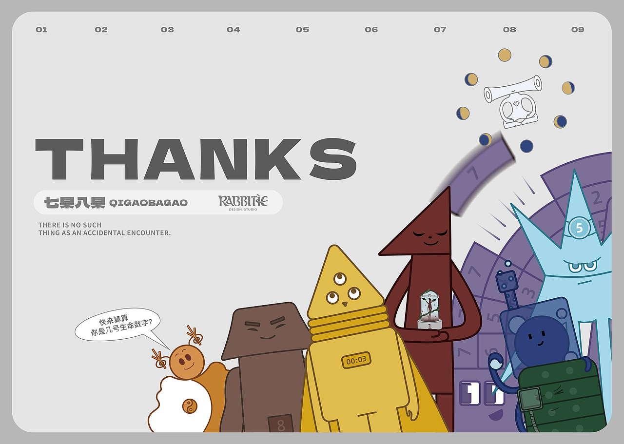 IP形象设计 | 九种性格的九款人物（图ZMzU1NDEyNTMy） - IP形象 - 站酷设计师RABBITIE视觉设计原创素材 - 站酷ZCOOL