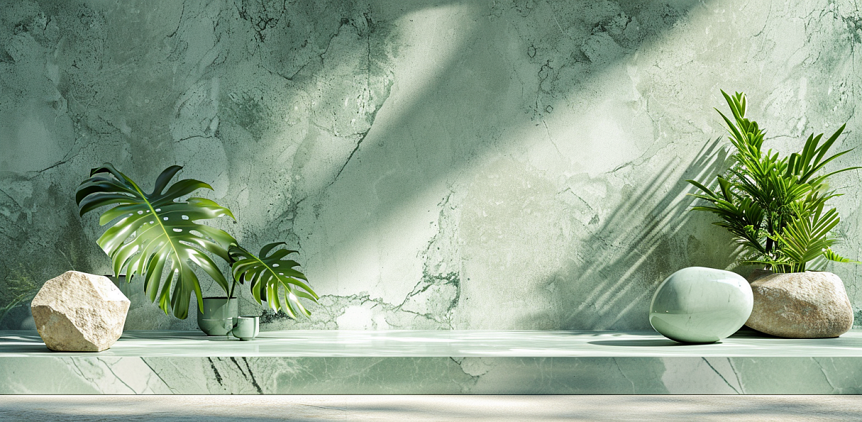 AI电商绿植展台