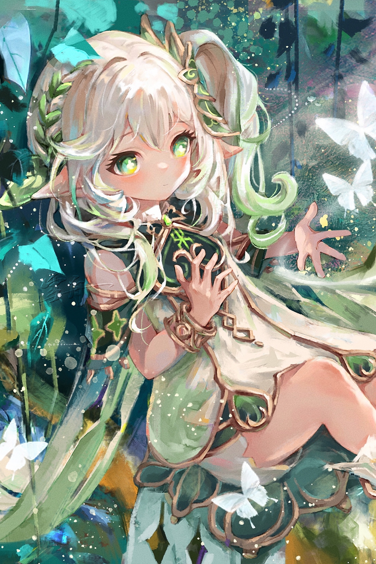 纳西妲（图ZMzU0MDU5NDY4） - 艺术插画 - 站酷设计师雪舟_原创素材 - 站酷ZCOOL