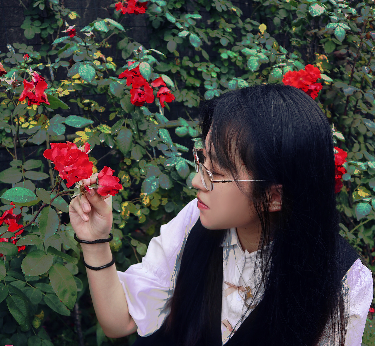 花丛（图ZMzEzNTY1ODQ0） - 人像摄影 - 站酷设计师碗啊碗原创素材 - 站酷ZCOOL