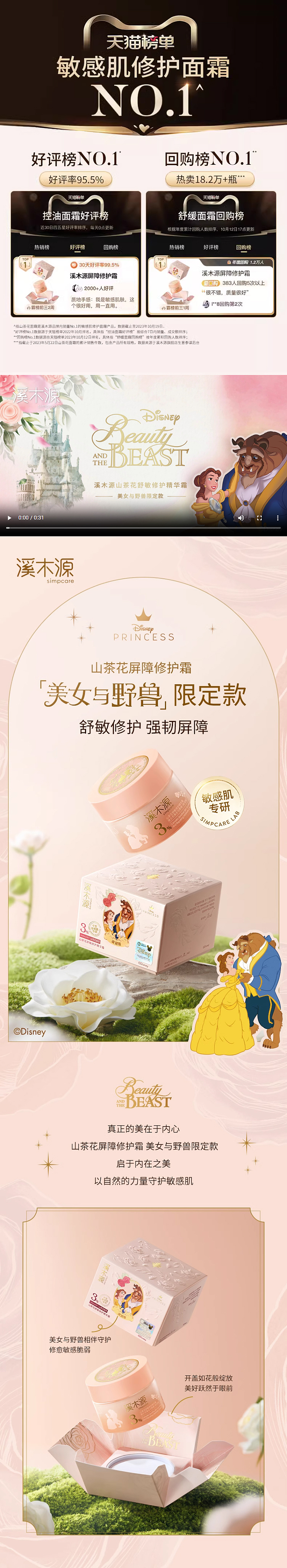 销量20多万的修护面霜详情页是怎么样的呢?(图ZMzU4Mjk0MjY0) - 电商 - 站酷设计师姚天辰原创素材 - 站酷ZCOOL