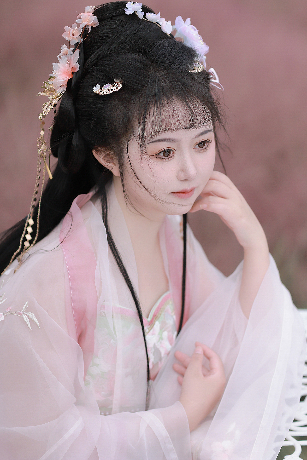 客|粉黛子汉服写真