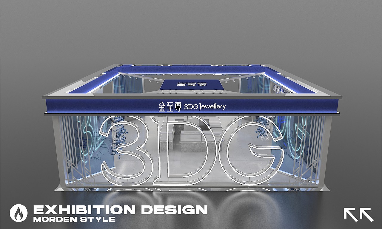金至尊珠宝快闪店（徐凯含量极高）（图ZMzQ1OTYwMDU2） - 展陈设计 - 站酷设计师Mr丑先森原创素材 - 站酷ZCOOL