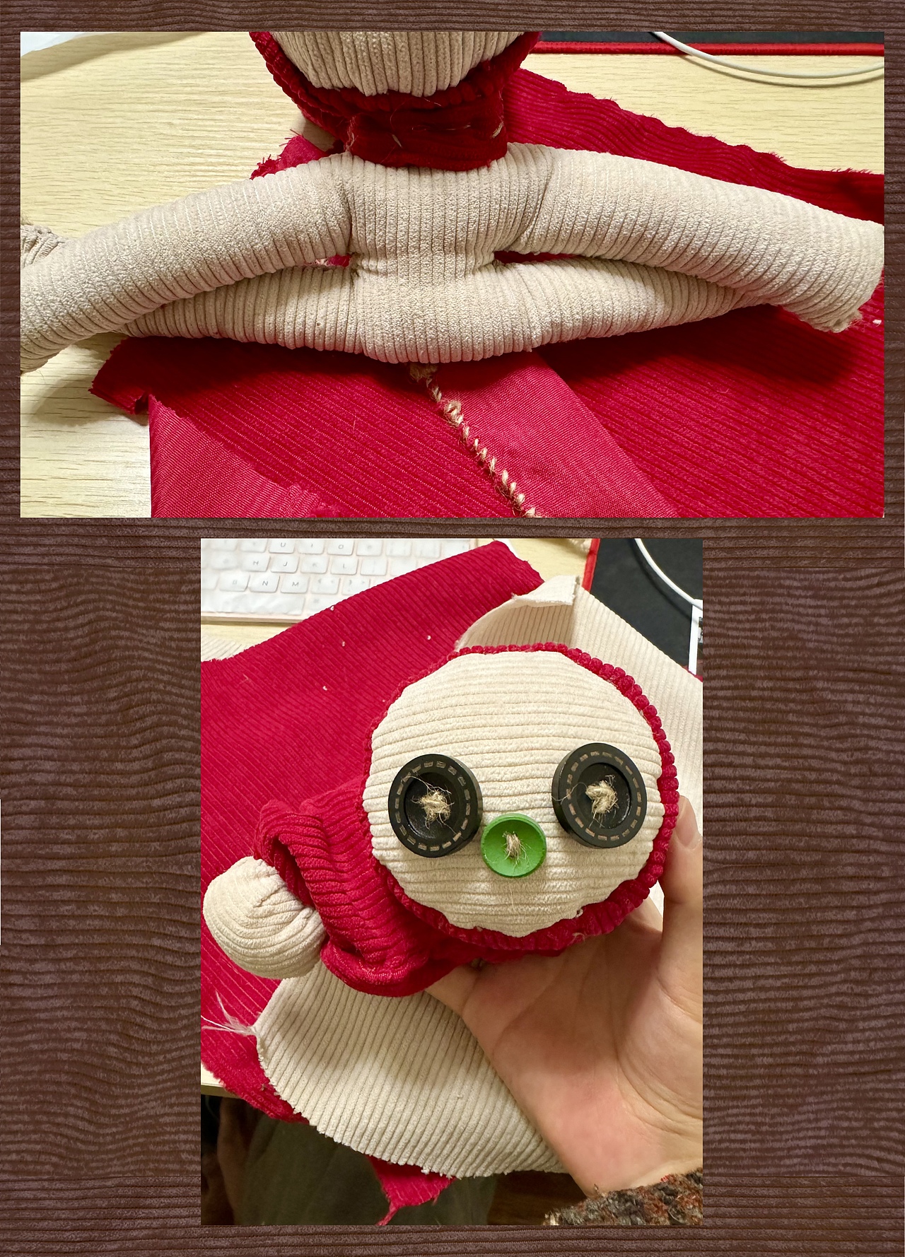 纽扣娃娃NUKO——手工潮玩IP的诞生（图ZMzU4OTg2NzQ4） - 新锐潮流插画 - 站酷设计师凸小涂原创素材 - 站酷ZCOOL