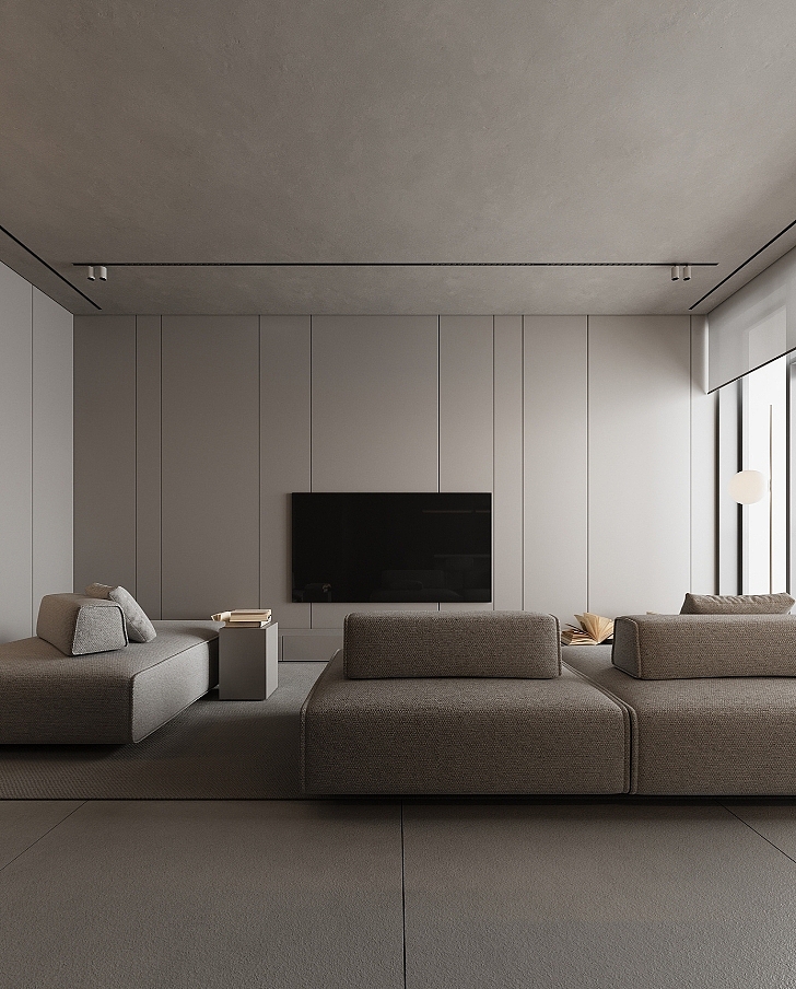 120㎡ 大气温柔 意式极简