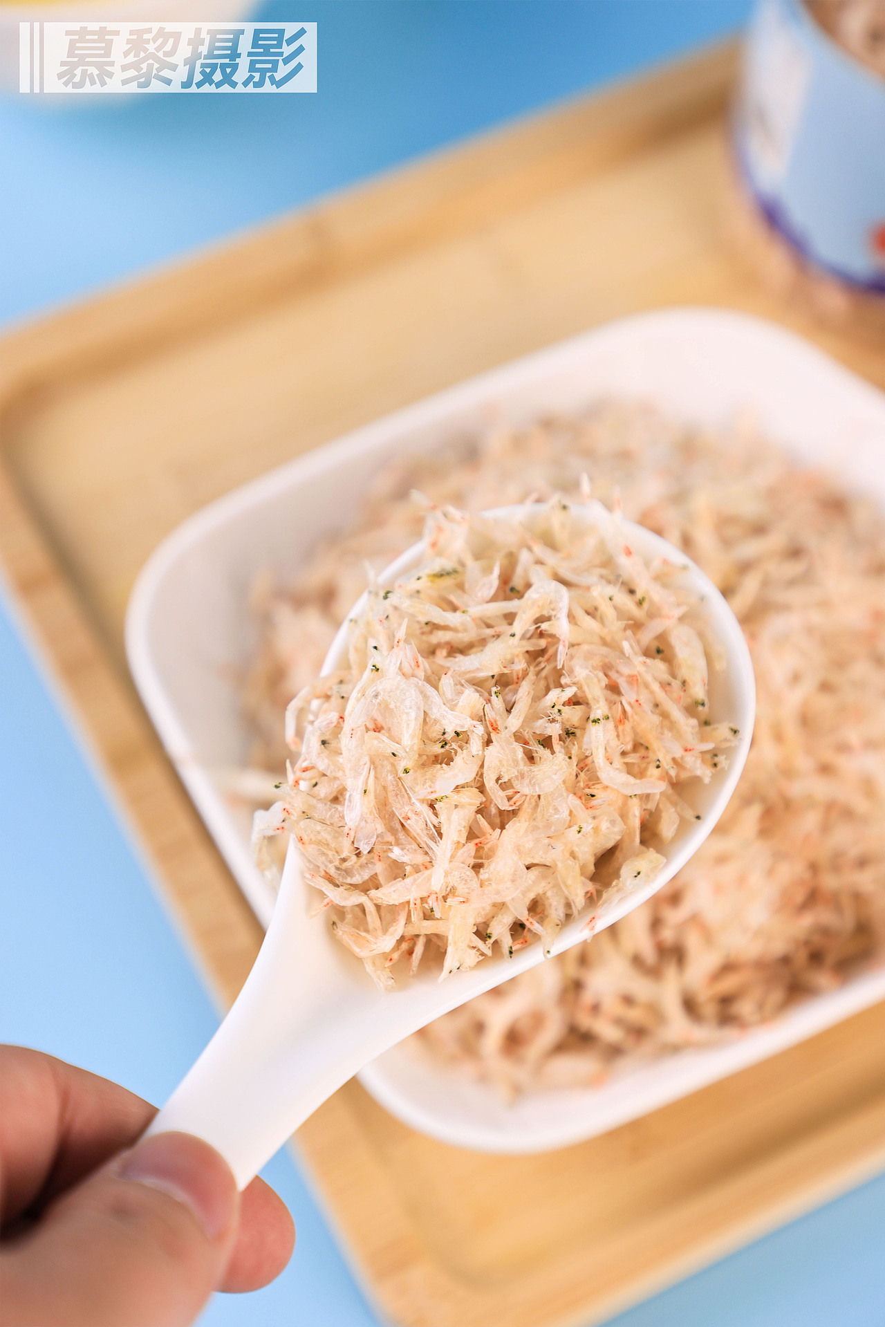 舟山虾皮 海产干货电商主图照片节选