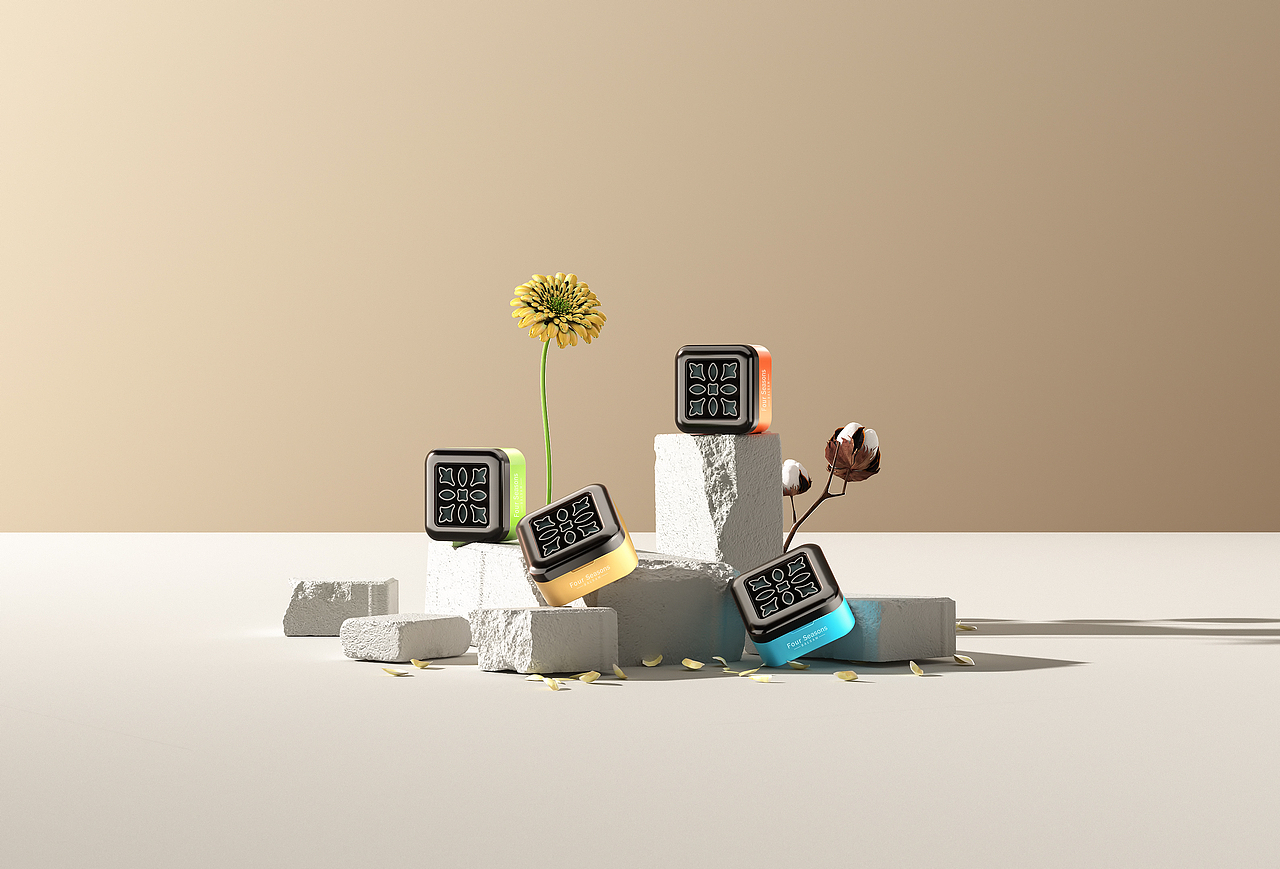 三维渲染丨车品香薰