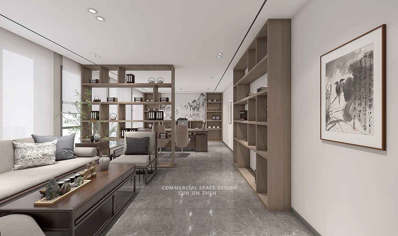 江西新中式会客区改造设计