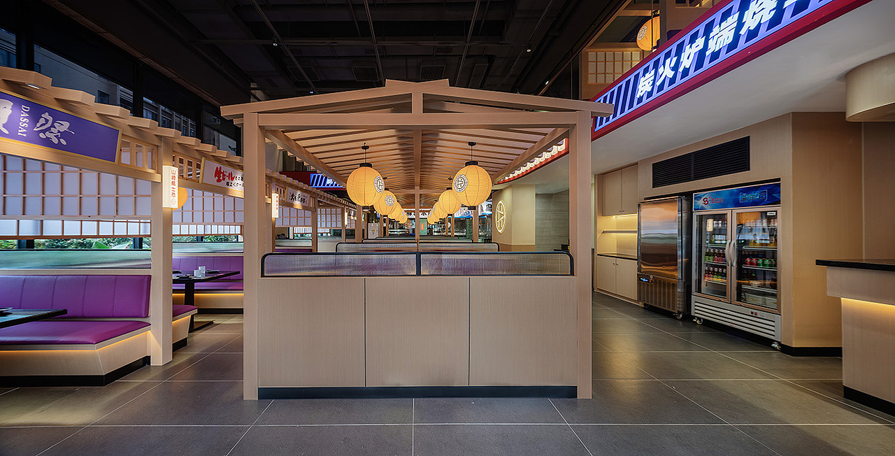 板井水产（西平店）空间更新升级（图ZMzQwODcwNDUy） - 酒店餐饮设计 - 站酷设计师cbd设计原创素材 - 站酷ZCOOL