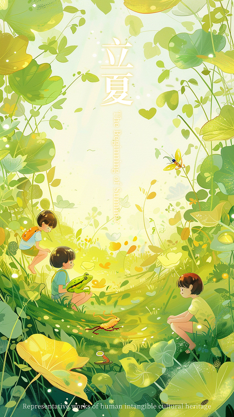 二十四节气AI插画，之前接的单子（图ZMzY3MTY3MzE2） - AI作品 - 站酷设计师I虫子I原创素材 - 站酷ZCOOL