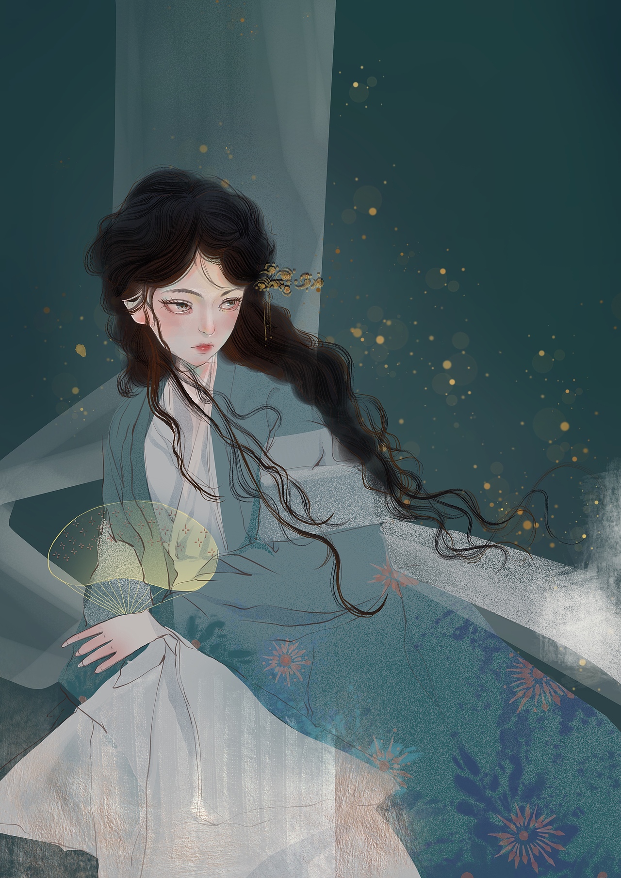 女孩插画合集