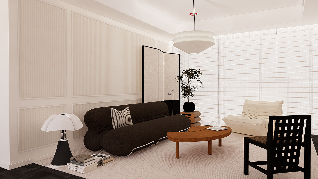 精装房软装|知识分子风的家