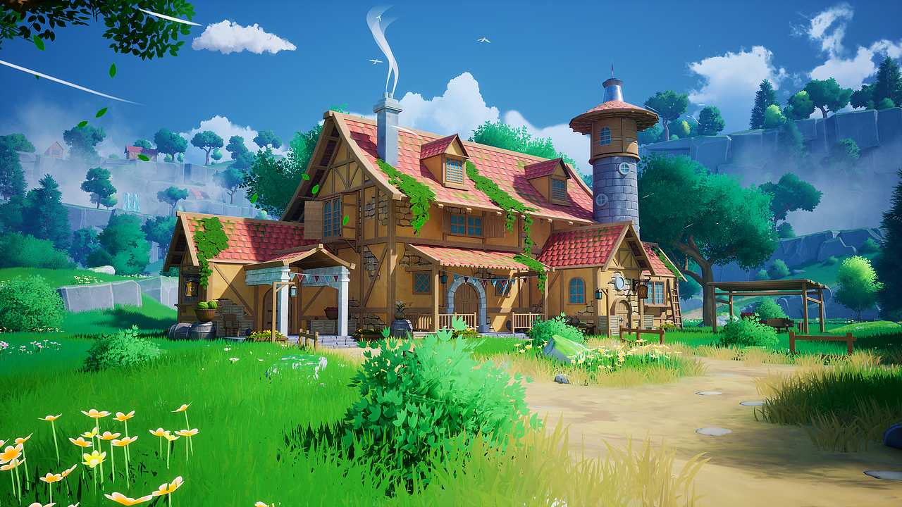 UE5 | 风格化小店（图ZMzU3MTA2NTc2） - 场景 - 站酷设计师牧昂原创素材 - 站酷ZCOOL