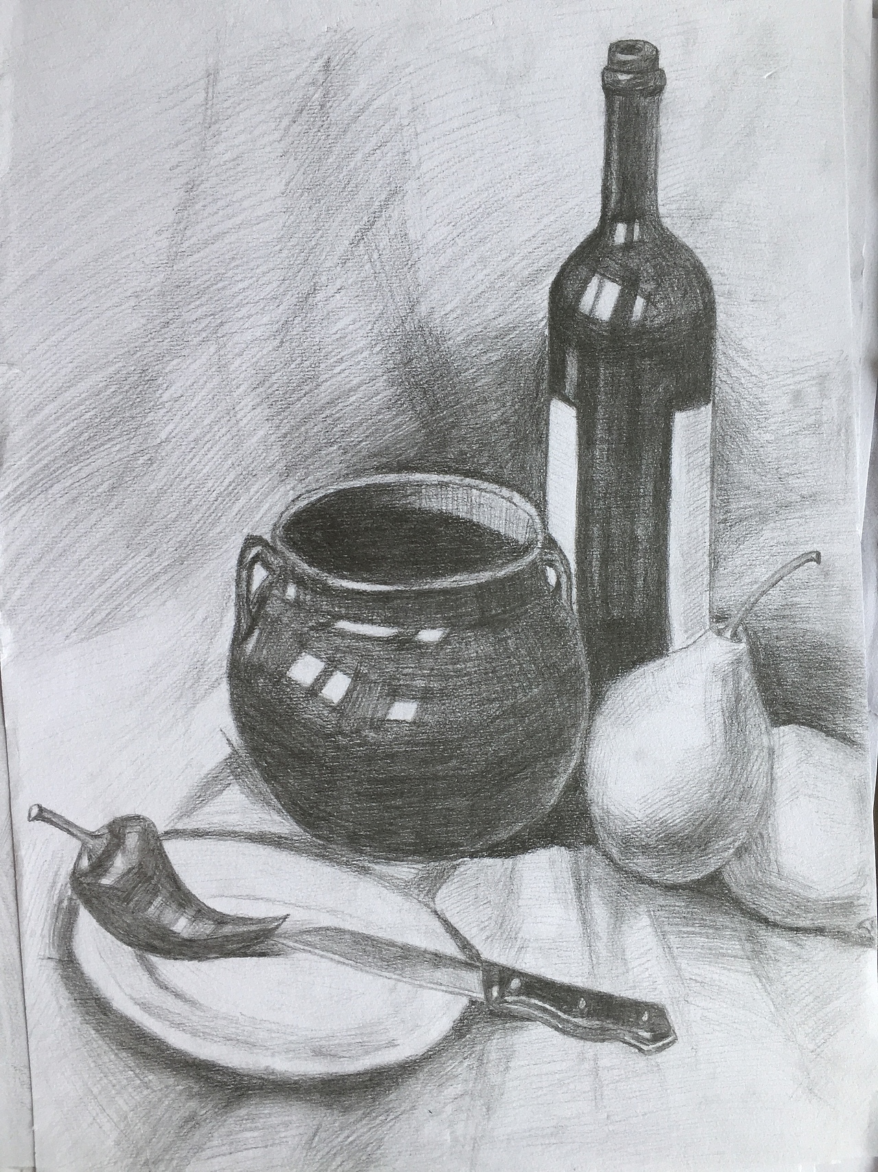 那些素描的日子（圖ZOTY3NjE4NDQ=） - 其他 - 站酷設(shè)計(jì)師H_YuKi原創(chuàng)素材 - 站酷ZCOOL