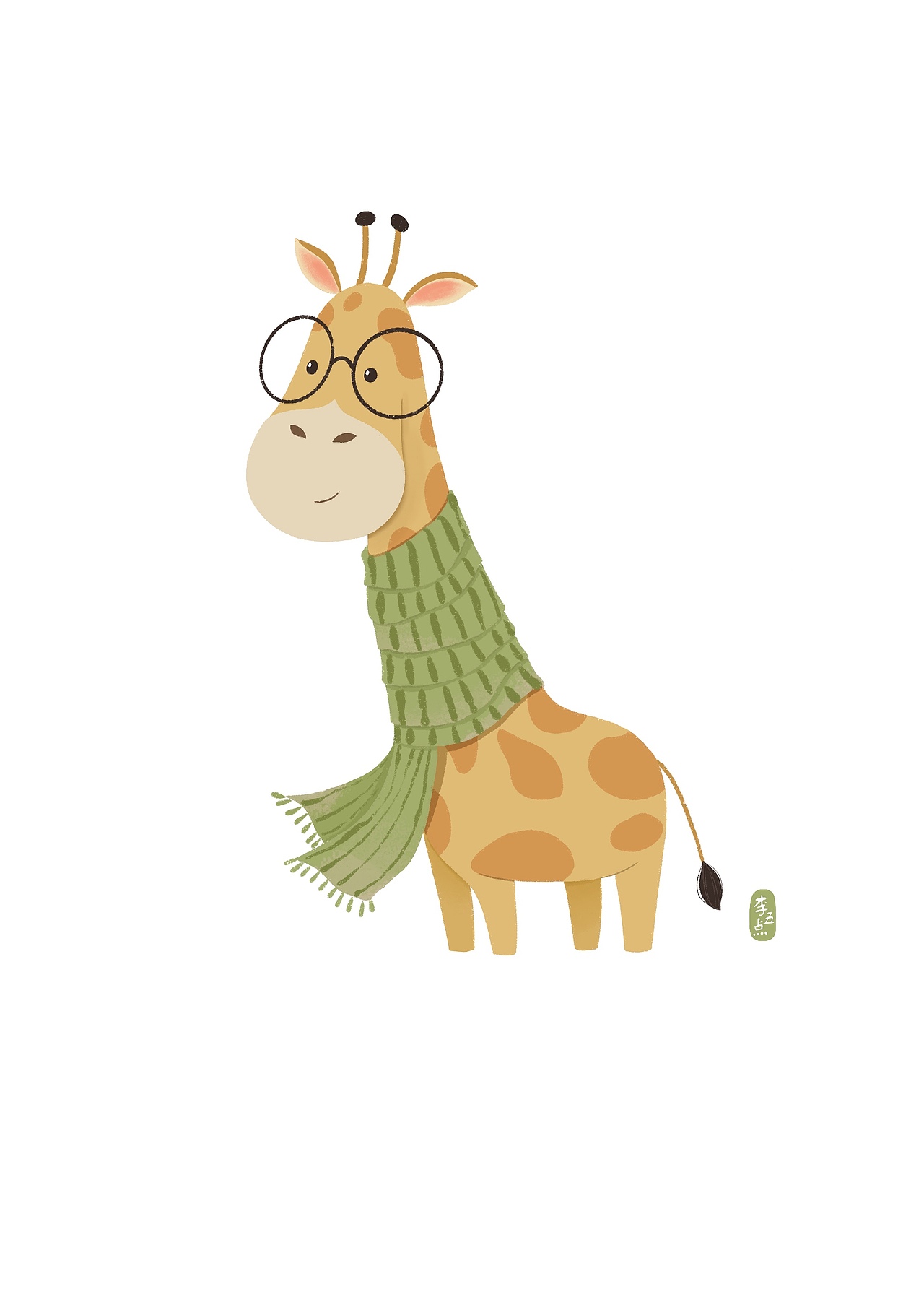 可爱的小动物|插画|儿童插画|李五点zka - 原创作品 - 站酷 (zcool)