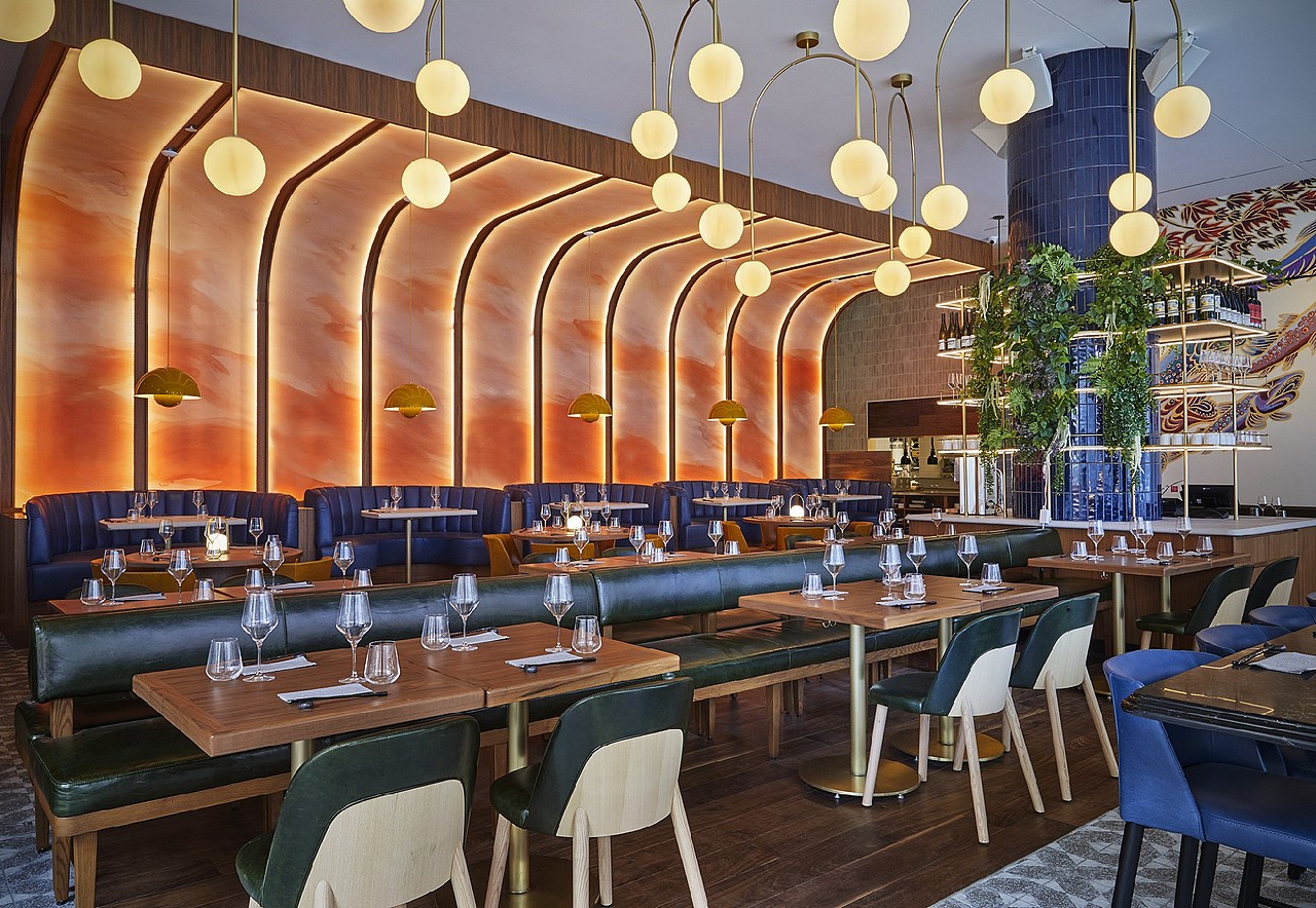 成都餐饮设计公司 大源国际非鱼餐厅（图ZMjk1ODE0OTk2） - 商业空间设计 - 站酷设计师峰域空间设计原创素材 - 站酷ZCOOL