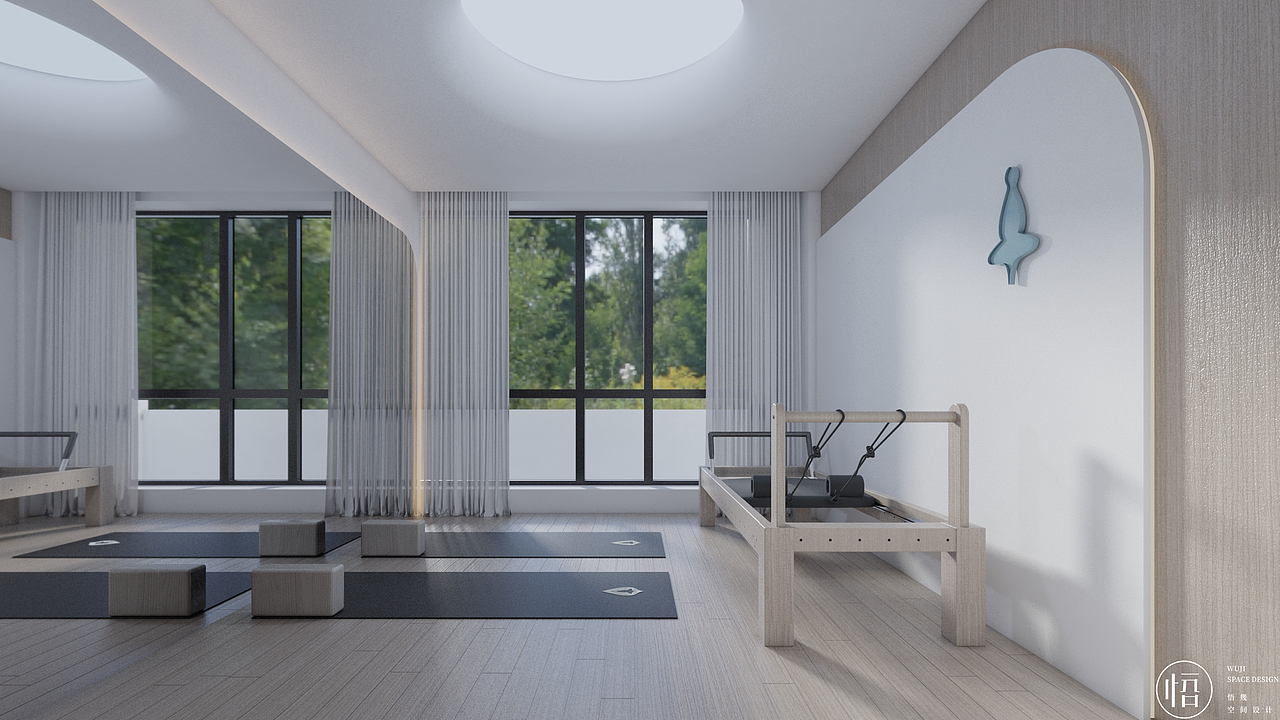 ▲瑜伽私教室,Yoga Private Classroom
<br>感受上帝之灵笼罩大地,<br>仿佛将治愈力赐福于人间一般。<br>将身体与呼吸交给大地,<br>随大地的起伏悠然飘荡,<br>呼吸也随之缓和的吐陈纳新。