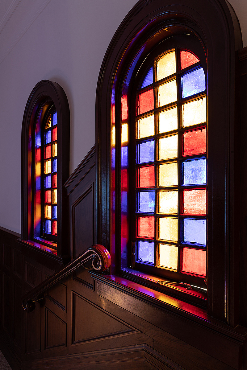 多伦路鸿德堂|中式教堂建筑|彩色玻璃窗|摄影|环境/建筑摄影|杏子熟了