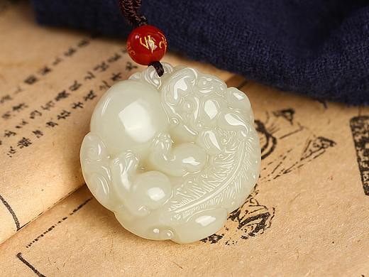 玉器玉石貔貅吊坠