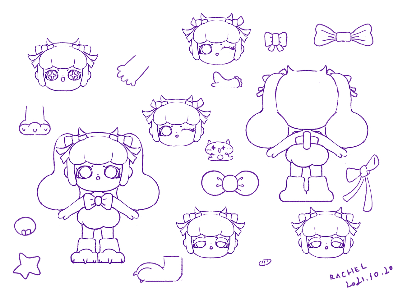 潮玩IP/独角兽BUBU / UNICORN BUBU（图ZMjc1NTAxMjEy） - 人物/生物 - 站酷设计师致命的九层糕原创素材 - 站酷ZCOOL