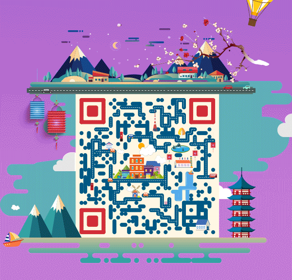 动态二维码设计（图ZNjk3NjI4OTI=） - 动效设计 - 站酷设计师Peter乐活原创素材 - 站酷ZCOOL