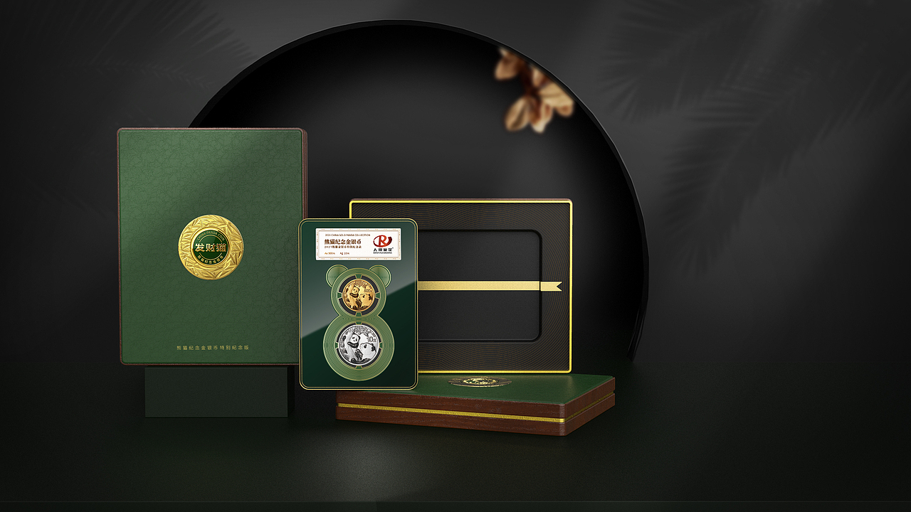 《发财猫》2021熊猫金银纪念币（图ZMjg2MDA3MTQw） - 其他工业/产品 - 站酷设计师黄小傻i原创素材 - 站酷ZCOOL