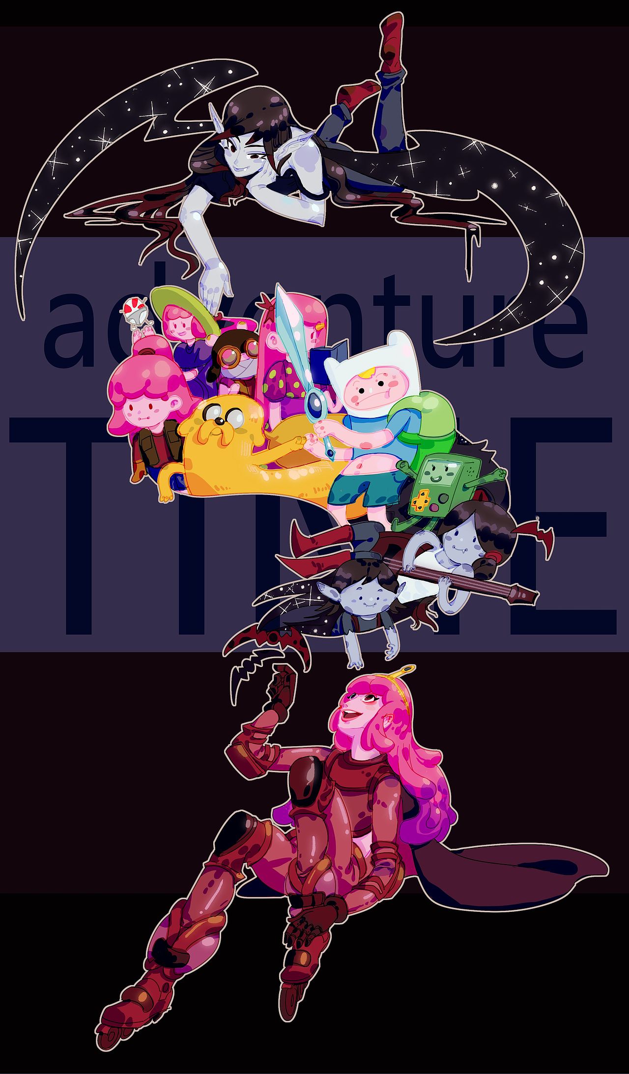 探险时光mpb主题插画