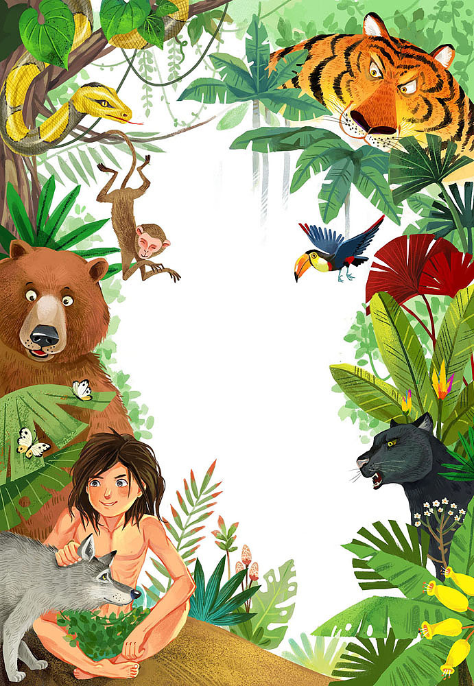 和果麦合作的丛林之书封面