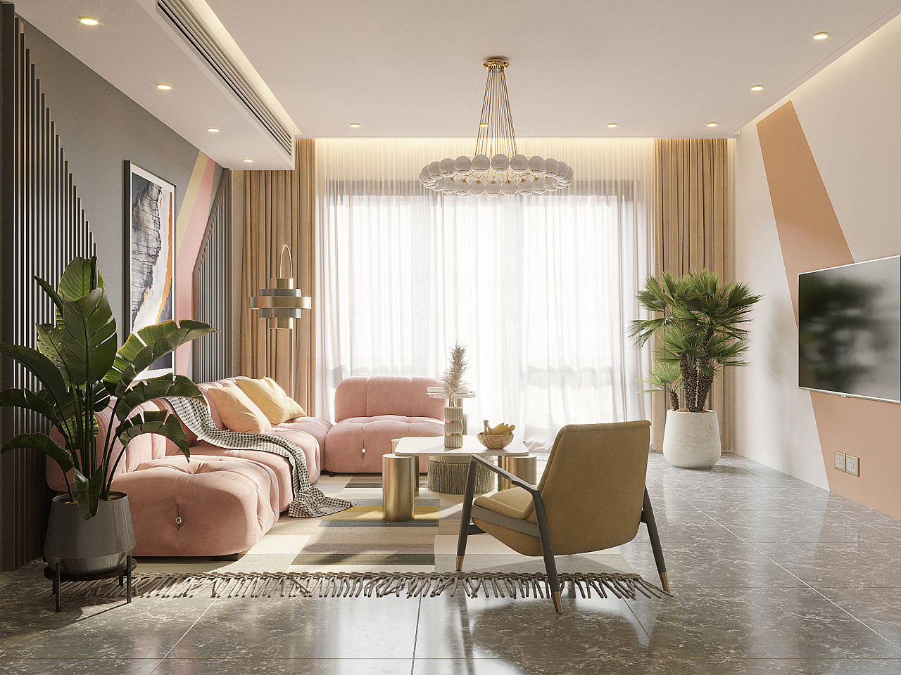 室内渲染|空间|家装设计|艺生设计效果表现_原创作品-站酷(zcool)