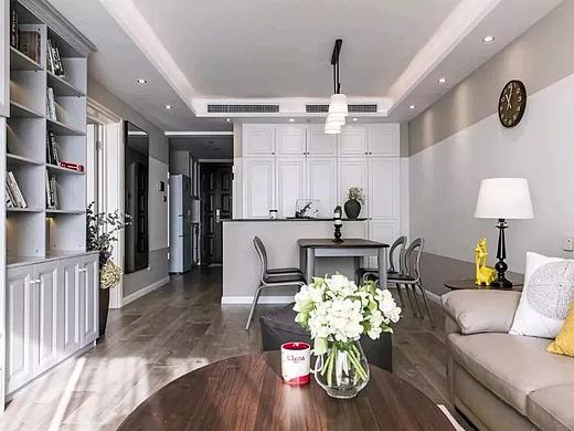 110㎡简约美式家装案例