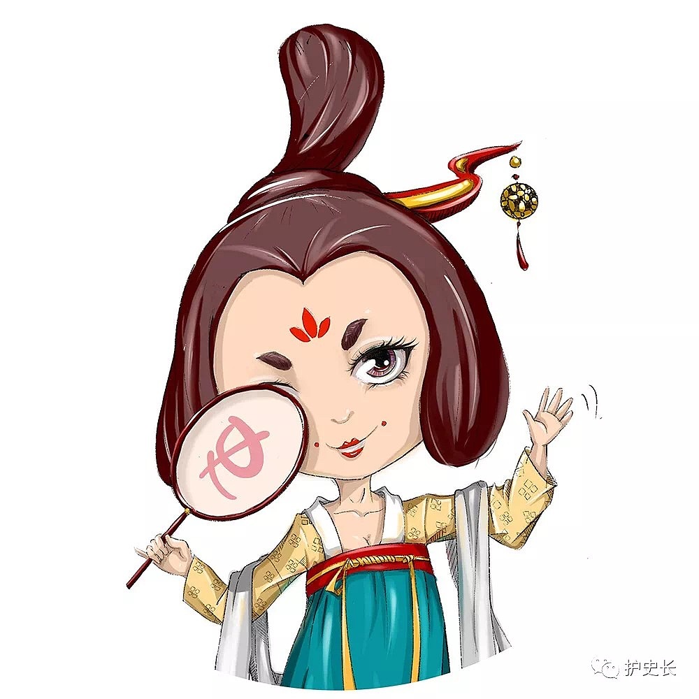 Q版IP形象 护史长形象