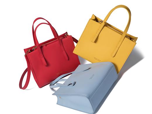 娅果纳帕纹手提方包