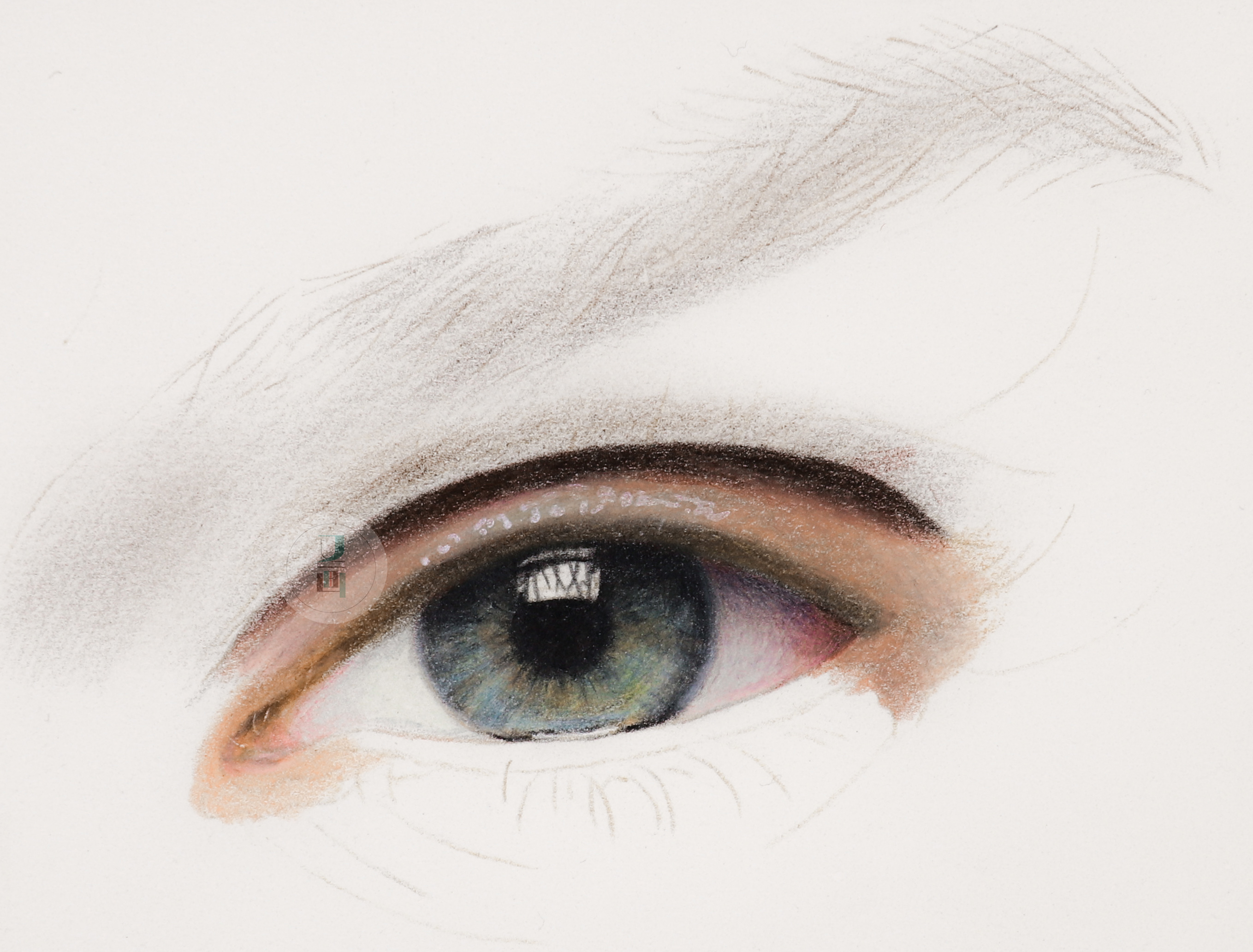 彩色铅笔眼睛练习|纯艺术|彩铅|木下彩铅 - 原创作品 - 站酷 (ZCOOL)