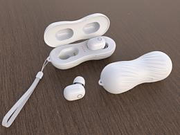 花生造型TWS蓝牙耳机