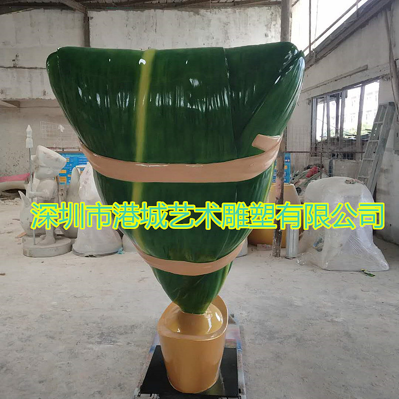 端午节活动策划大型玻璃钢仿真糯米粽子模型雕塑定制厂（图ZMjU1MDA4MjIw） - 雕塑 - 站酷设计师港城雕塑厂家原创素材 - 站酷ZCOOL