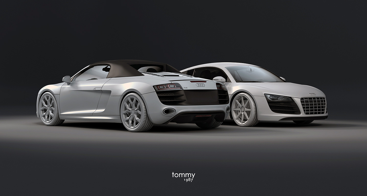 Audi-R8 V10 5.2 FSI quattro Audi R8 Spyder 5.2&n(图ZNjQwODc1Mg==) - 机械/交通 - 站酷设计师Tommy_林冲原创素材 - 站酷ZCOOL